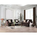 Brynlee Chocolate Sofa + Love Seat + 4 Pillows image
