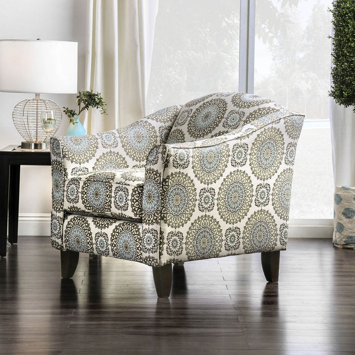 Misty Ivory/Pattern Floral Chair image