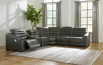 Center Line 6-Piece Power Reclining Sectional Image