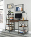 Soho Home Office Desk with Shelf Image